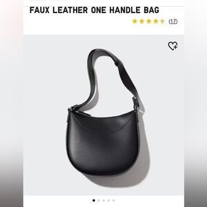 Uniqlo half moon bag